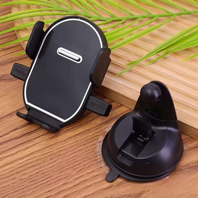 Universal 360° Car Phone Holder (Model 2025) – Stable Vacuum Mount for GPS