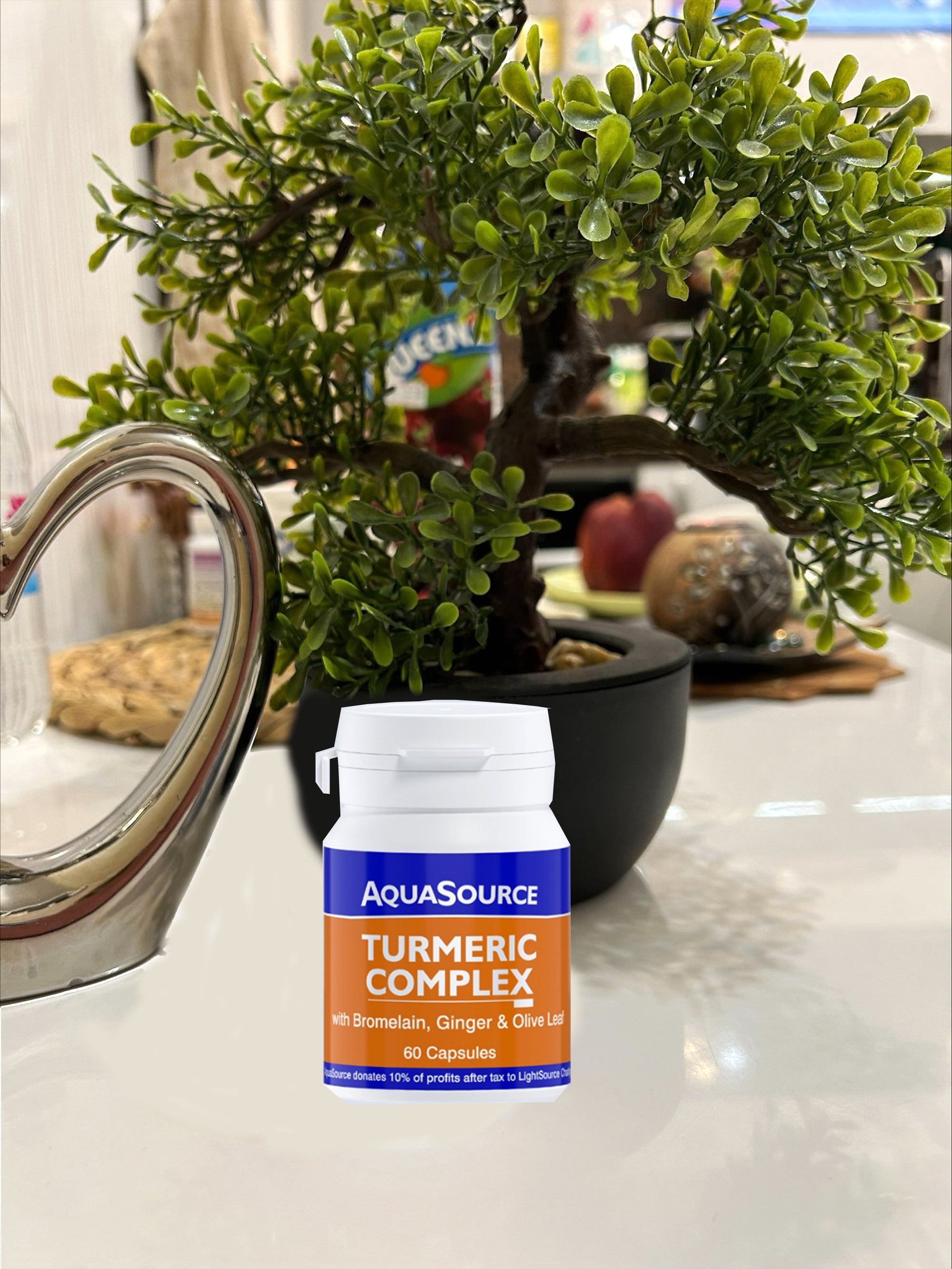 AquaSource Turmeric Complex 60 Caps natural vegan