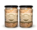 Chicken fillet in own sauce glass jar can 2 pieces
