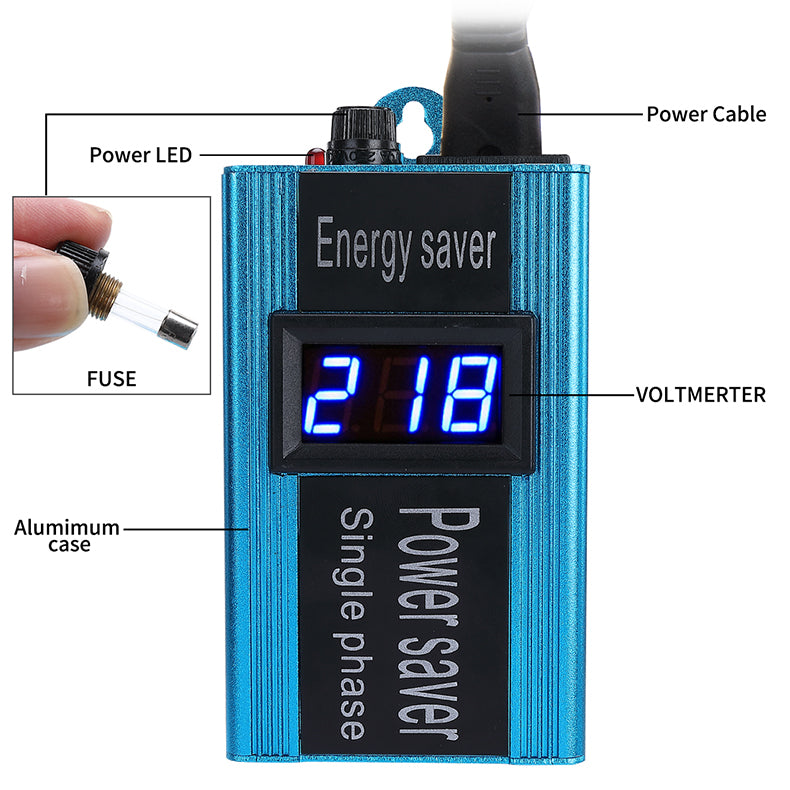 Professional Energy Saving Device: Power Stabilizer and Optimizer