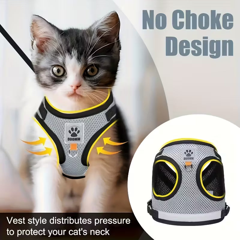 Cat and Dog Vest-Style Harness Set NEW size M