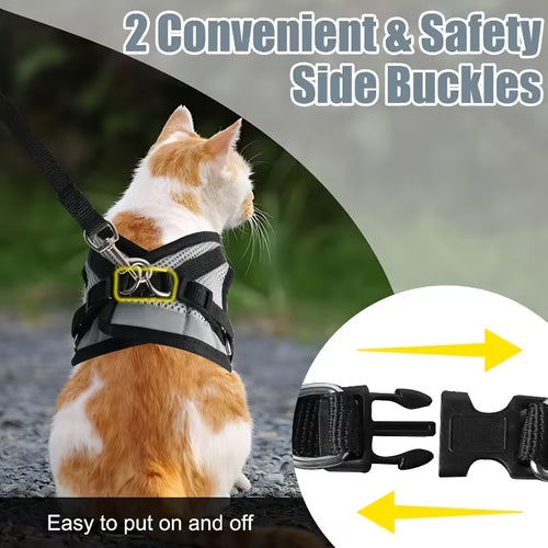 Cat and Dog Vest-Style Harness Set NEW size M