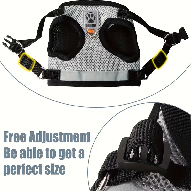 Cat and Dog Vest-Style Harness Set NEW size M