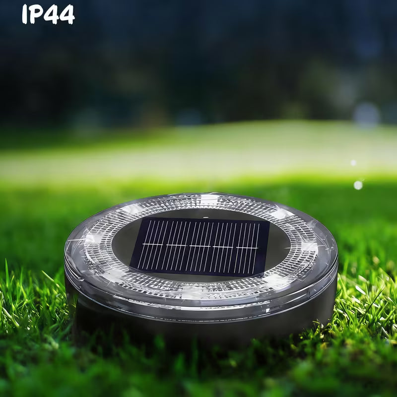 Solar LED Ground Light for Garden & Pathway, Waterproof Outdoor Landscape Lighting, Auto-On Solar Path Lamp