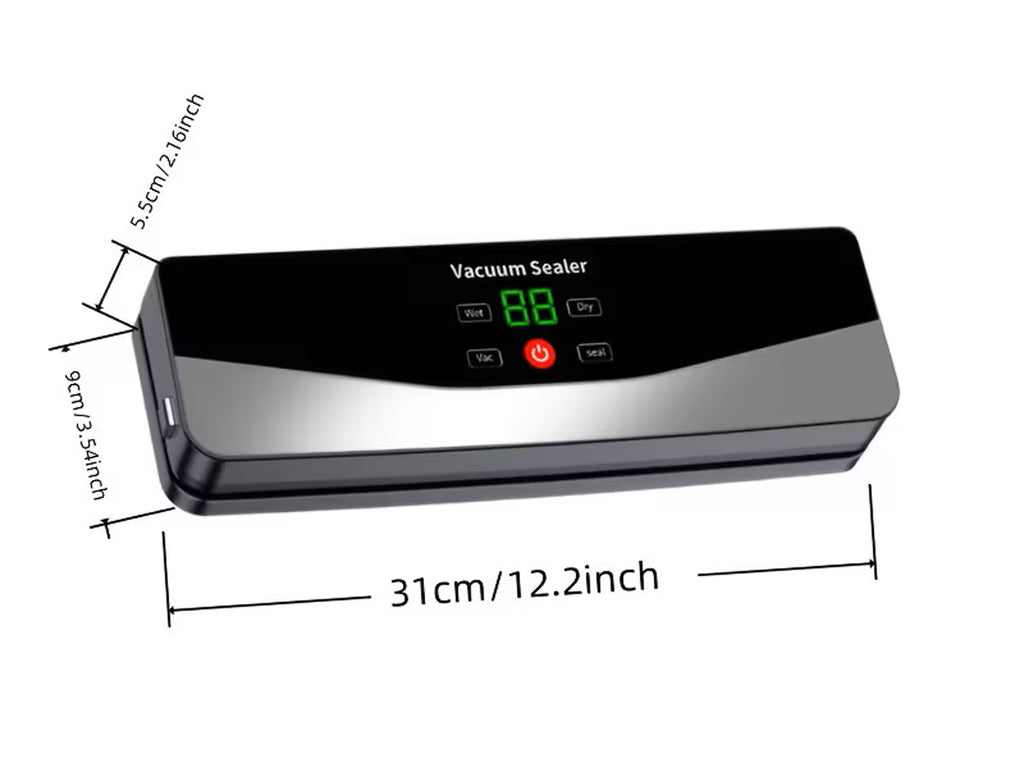Portable Wireless Vacuum Sealer for Food – Automatic Handheld Sealer with USB Charging
