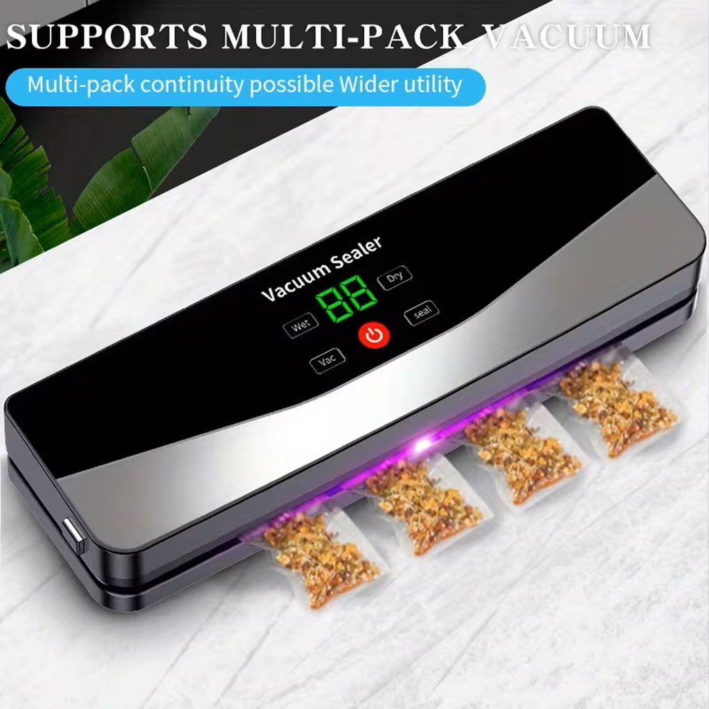 Portable Wireless Vacuum Sealer for Food – Automatic Handheld Sealer with USB Charging