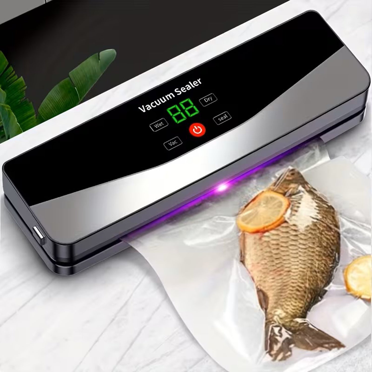 Portable Wireless Vacuum Sealer for Food – Automatic Handheld Sealer with USB Charging