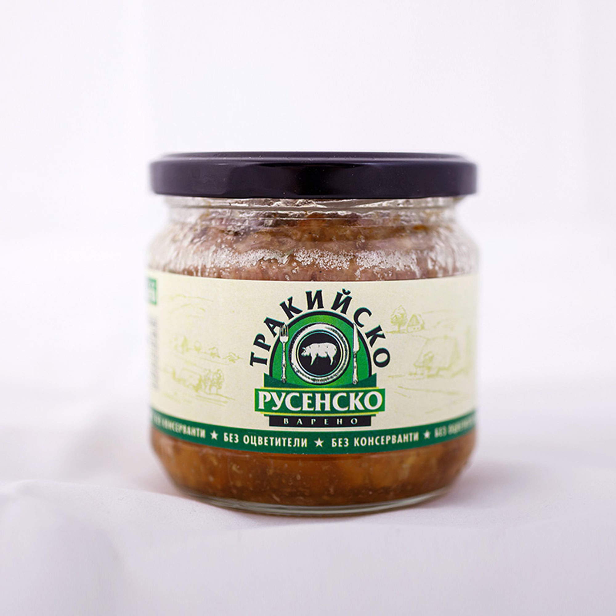 Rousseau Traditional Boiled Pork Shank – Handmade Artisanal Specialty (2 pcs, Glass Jar)