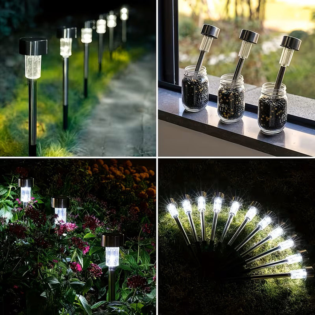 Solar-LED-Gartenleuchten - LED-Rasenleuchten für den Außenbereich