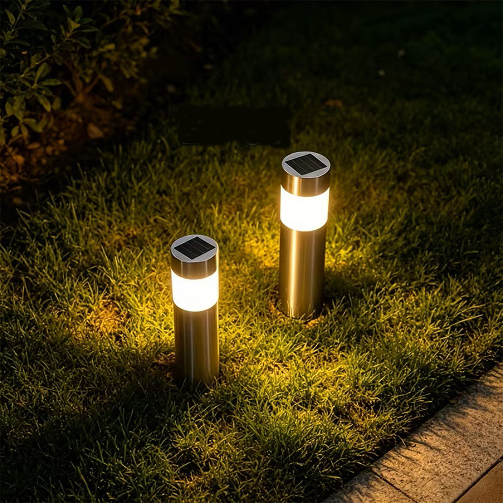 Solar Garden Lights, Waterproof Outdoor LED Landscape Lighting, Auto On/Off, Wireless Solar Lawn Lamps for Patio, Yard & Pathway