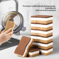 Premium 3-Layer Kitchen Cleaning Sponges (Multi-Pack) 10 pieces pack
