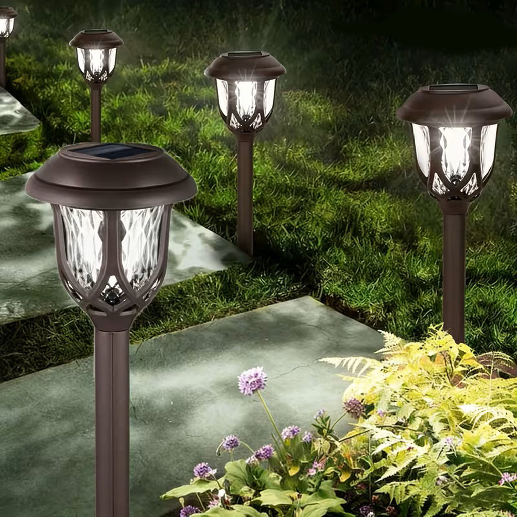 Vintage Solar Powered Led Garden Lights – Warm Illumination for Cozy Pathways and Backyards