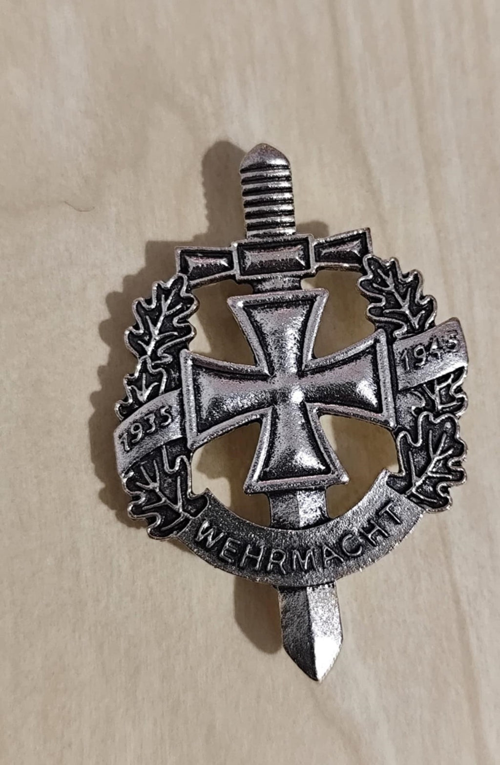 Antique Wehrmacht Military Badge Original