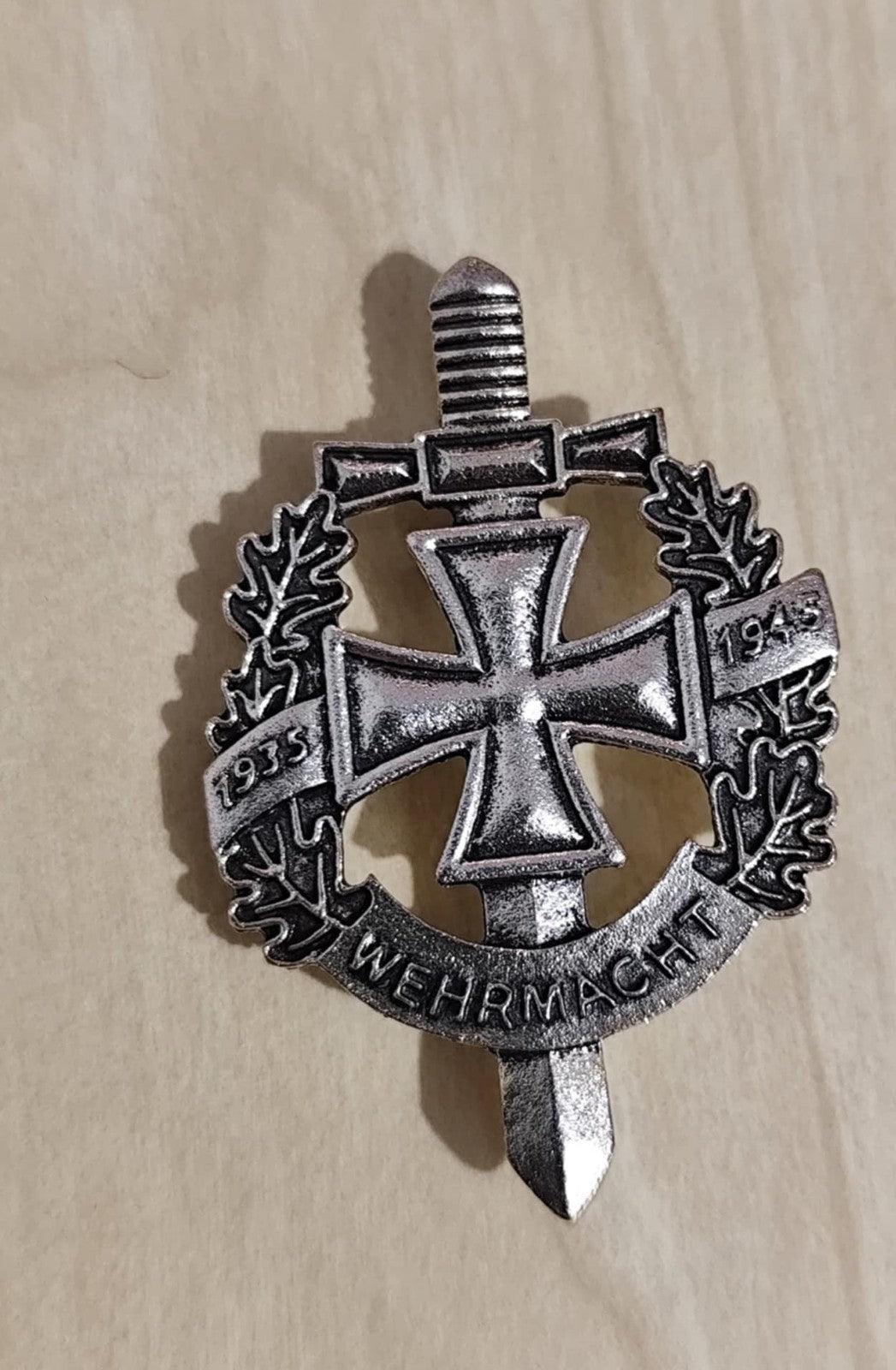 Antique Wehrmacht Military Badge Original