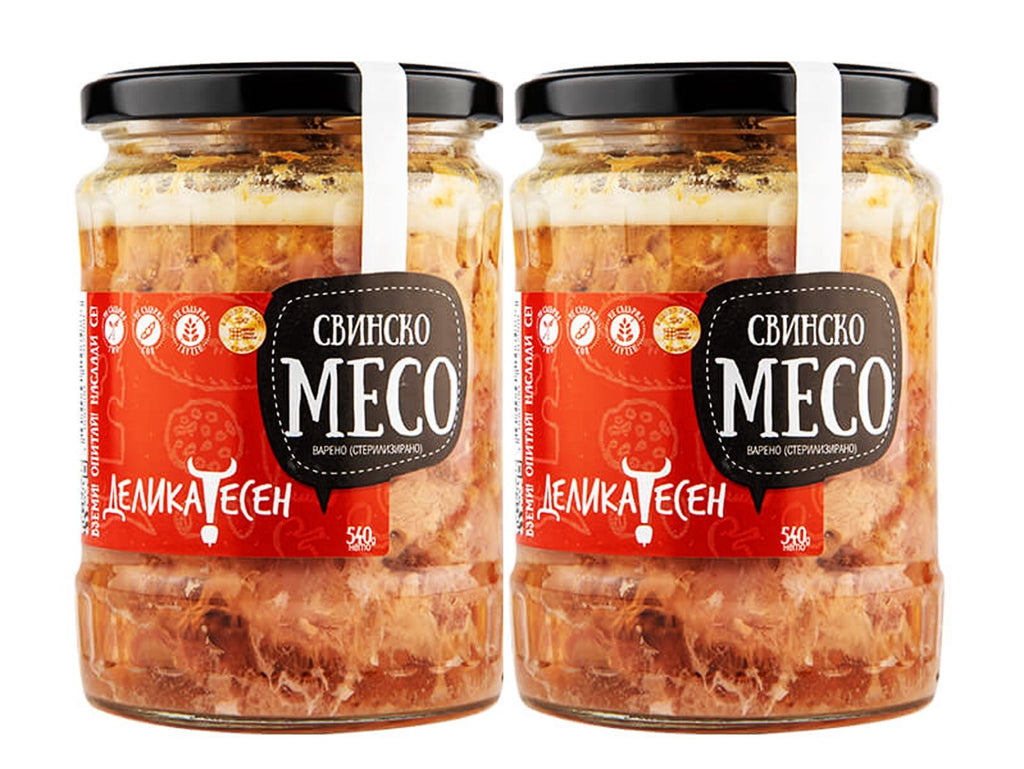Pork Delicatessen 2x540g Bio Organic