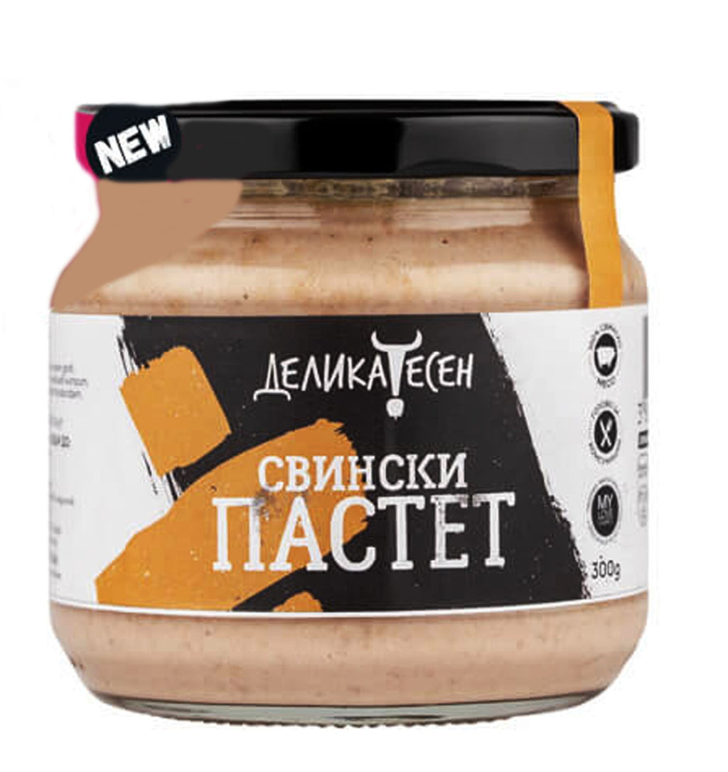 Pork pate Delicatessen 2x300g Bio Organic