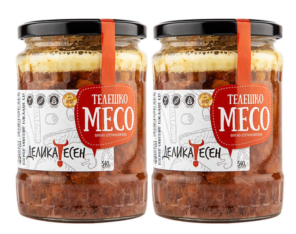 Beef Delicatessen 2x540g Bio Organic