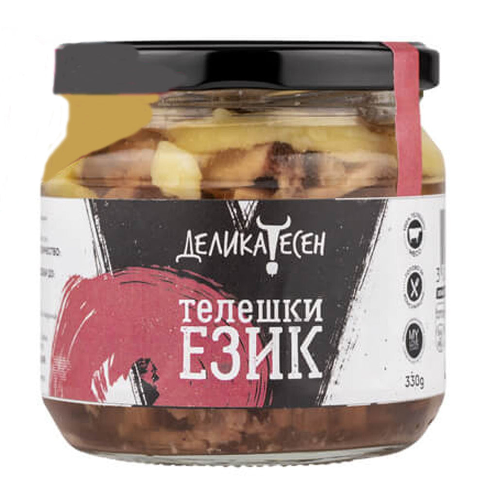 Veal tongue Delicatessen 2x 330g Bio Handmade