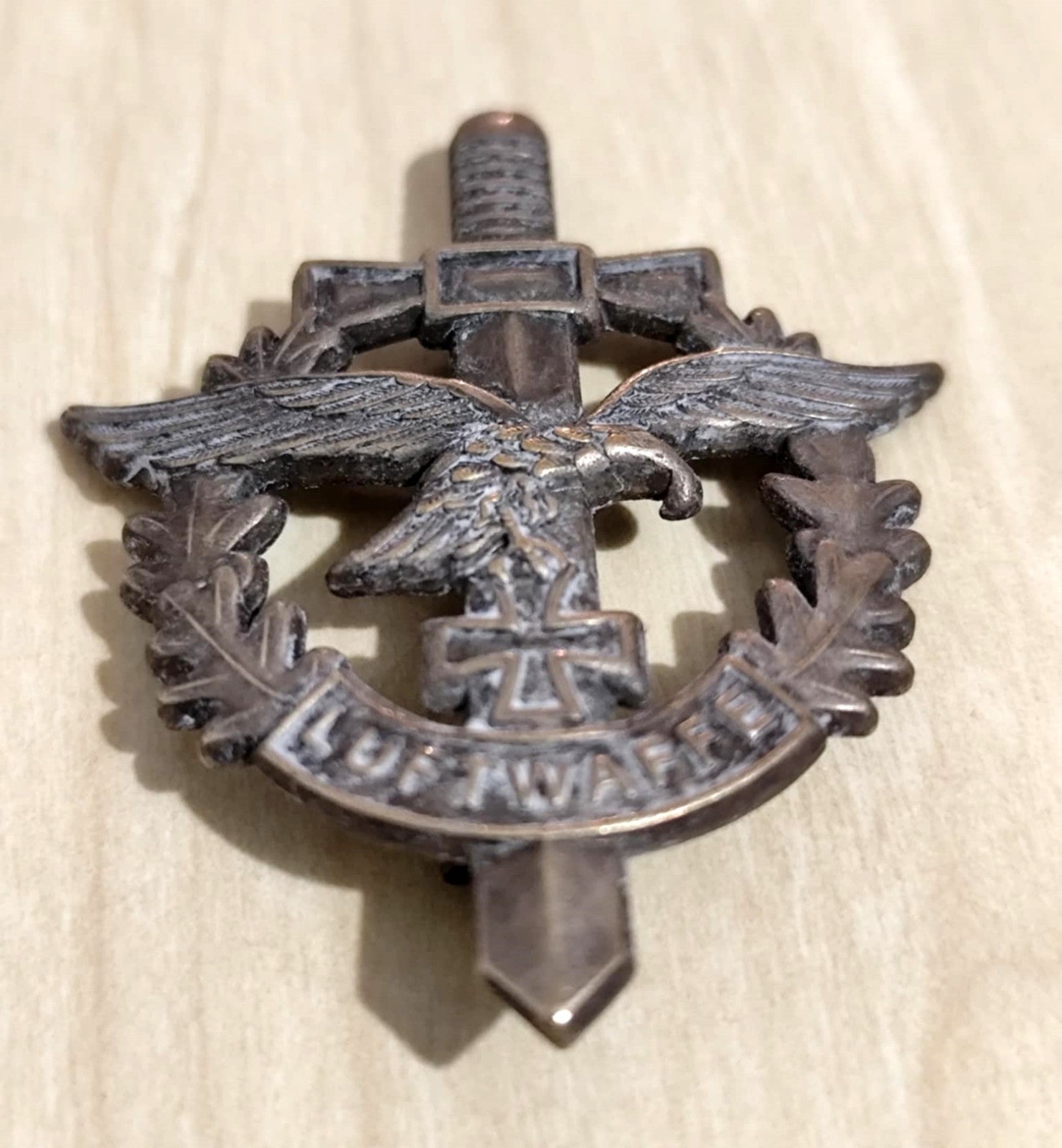 Antique Luftwaffe Military Badge Original