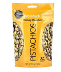 Pistachios Honey Roasted Shelled Wonderful 5.5 oz 155 g