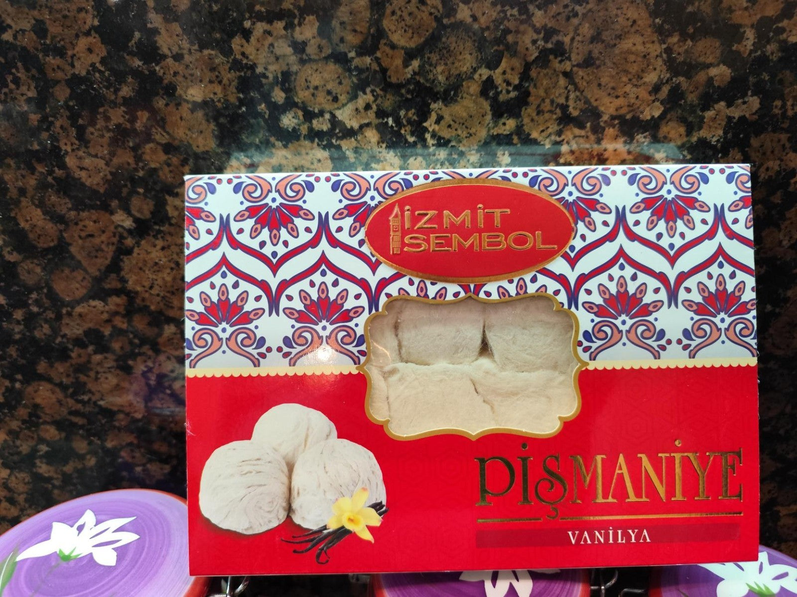 Turkish Halva with Vanilla Pishmaniye 165 g Natural Izmit