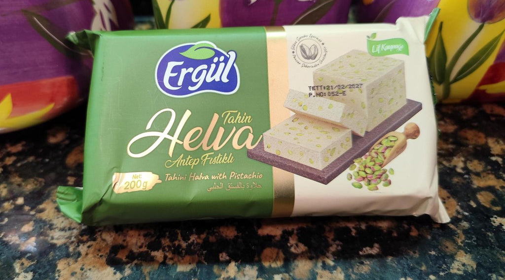 Turkish Halva with Pistachios 200 g Natural