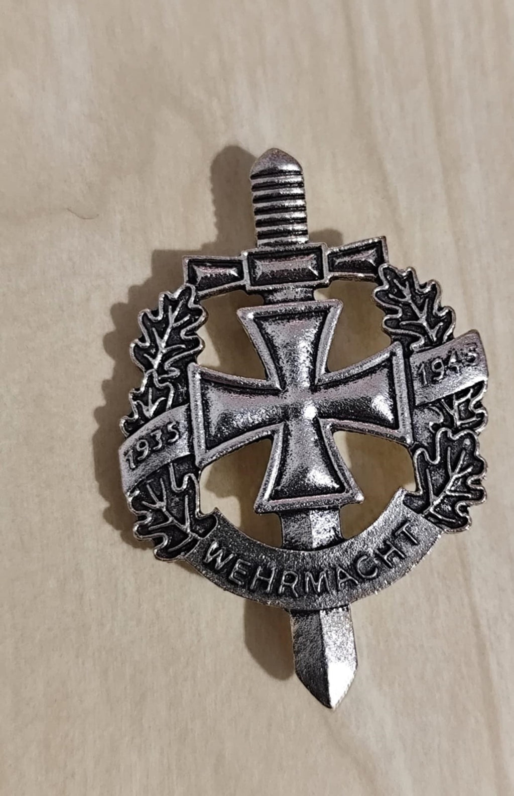 Antique Wehrmacht Military Badge Original