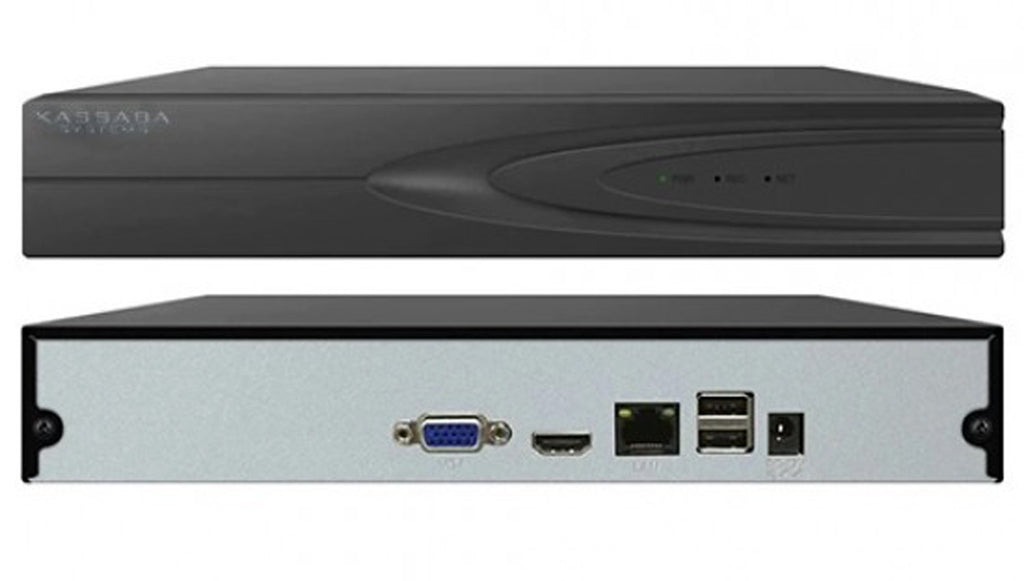 KASSABA  NVR 4K 8MPX 10 channel ONVIF