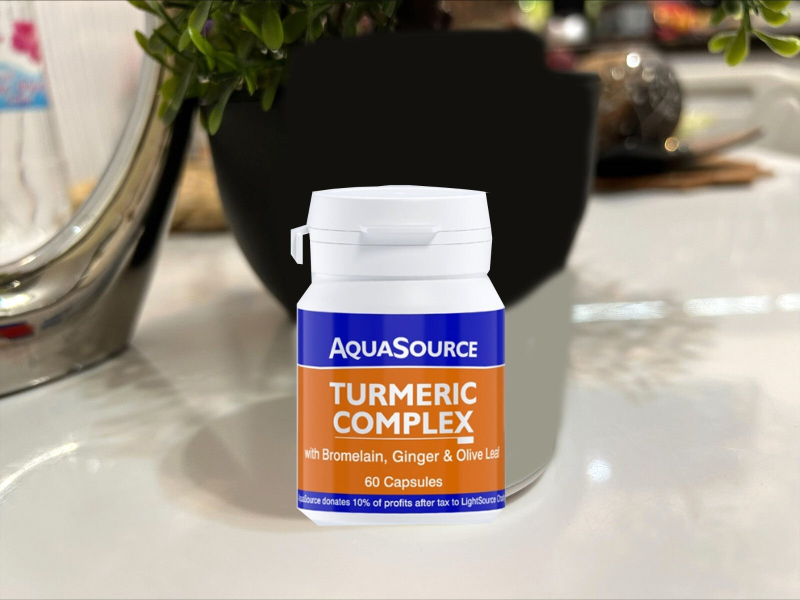 AquaSource Turmeric Complex 60 Caps natural vegan