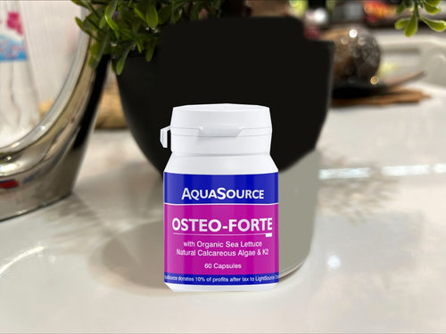 AquaSource Osteo Forte 60 Caps organic vegan