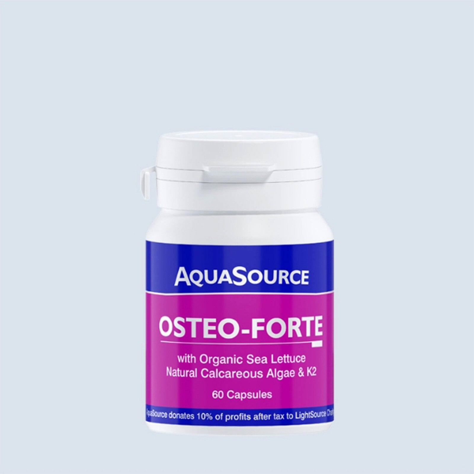 AquaSource Osteo Forte 60 Caps organic vegan