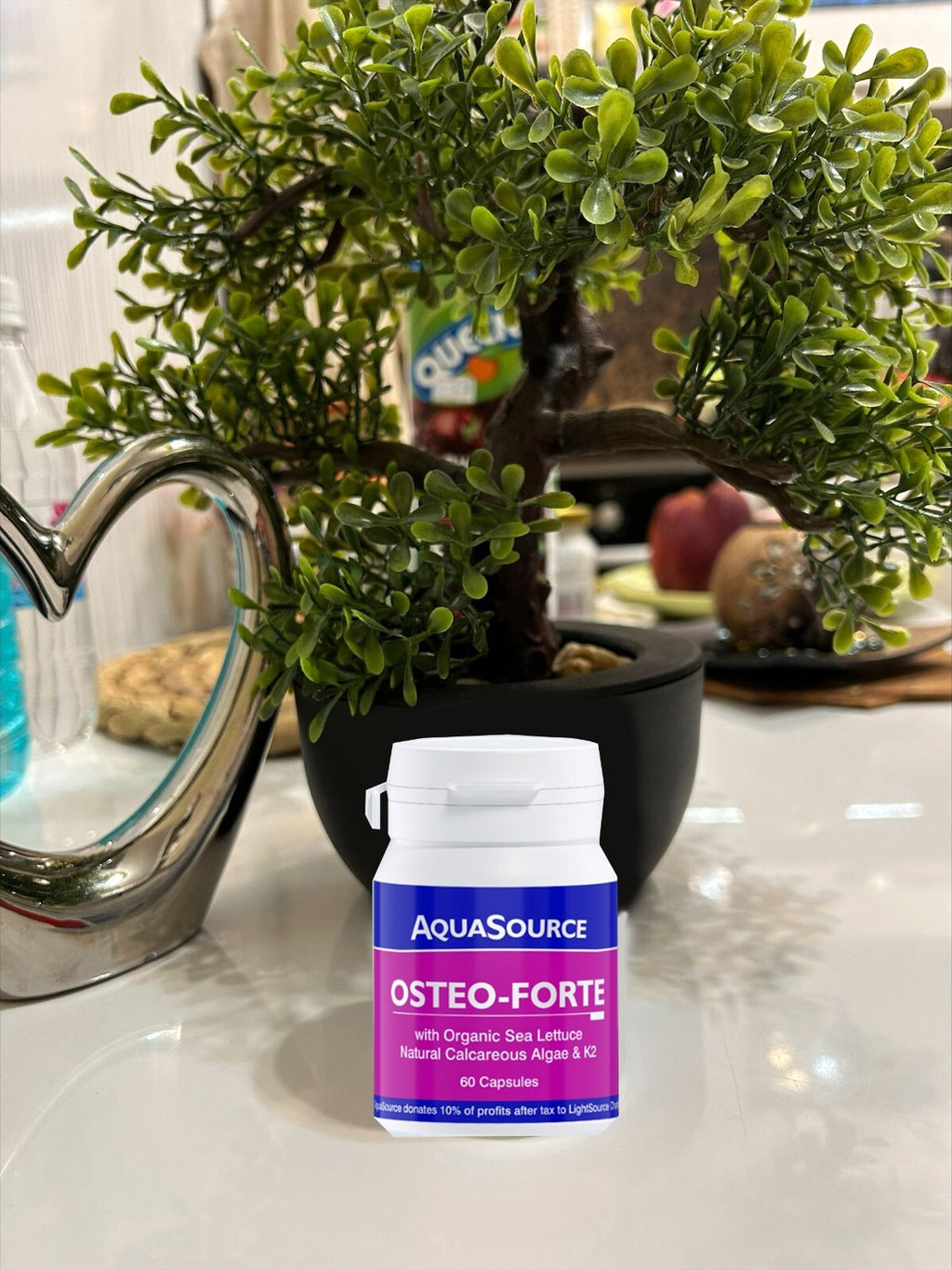 AquaSource Osteo Forte 60 Caps organic vegan