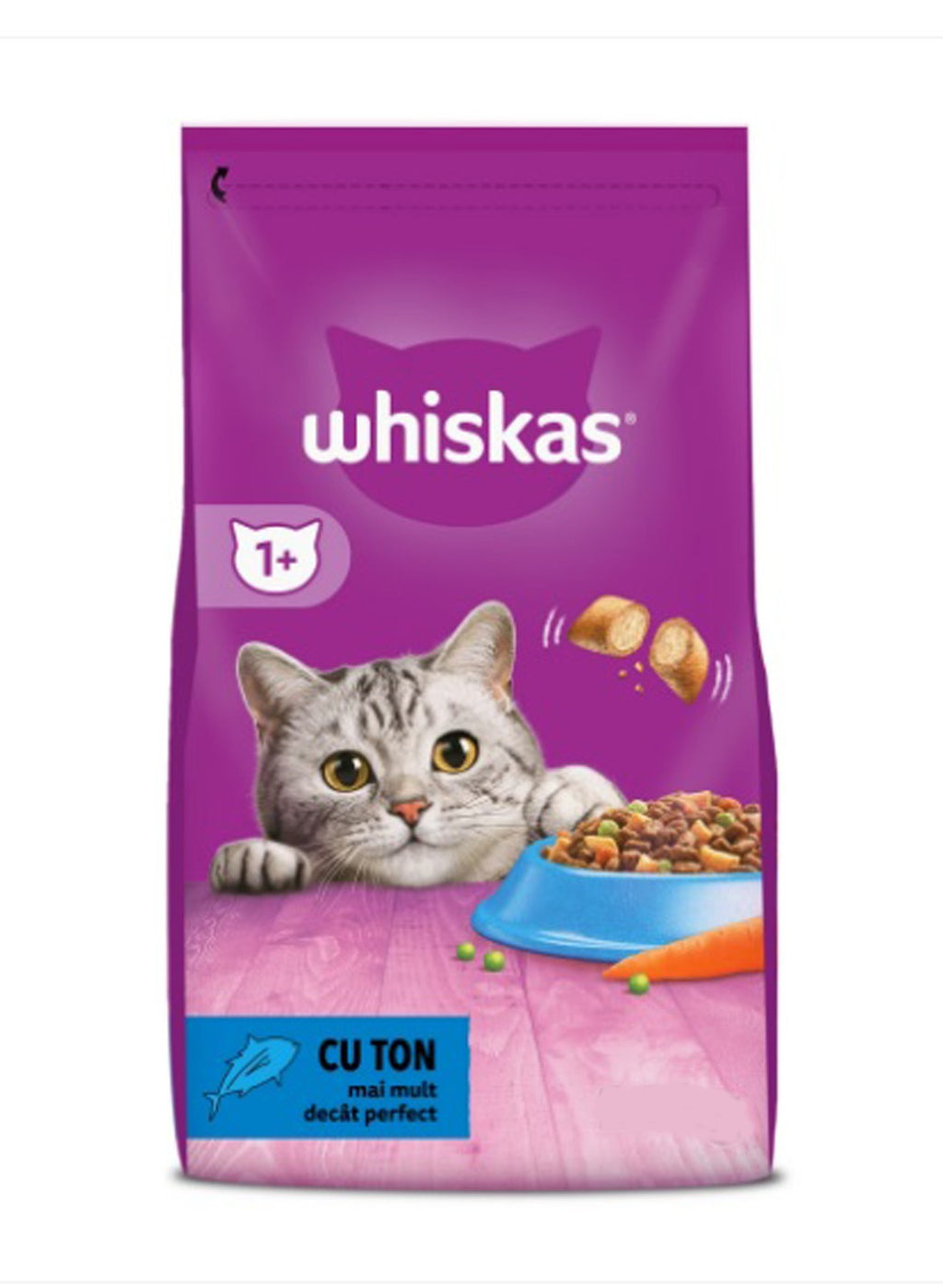 Whiskas Dry Cat Food with Fish Natural 1.4 kg NEW