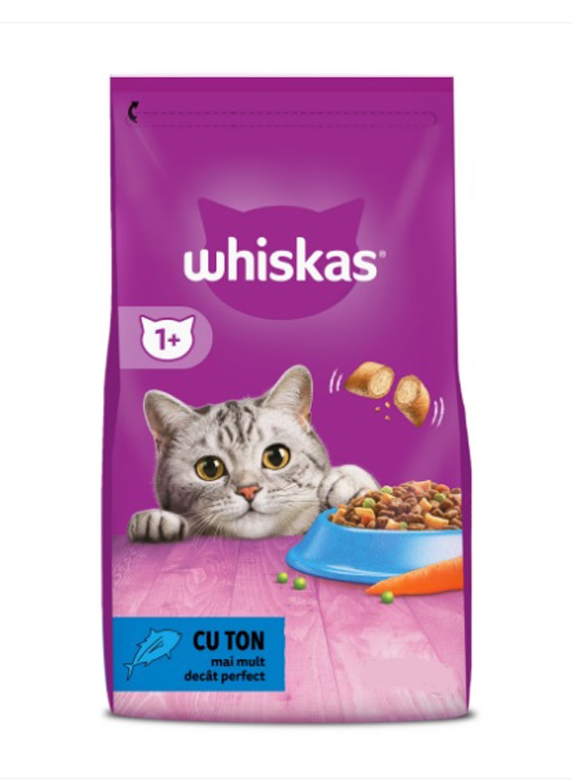 Whiskas Dry Cat Food with Fish Natural 1.4 kg NEW