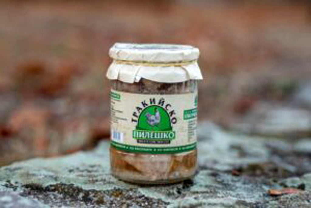 Chicken meat in its own sauce Thracian 2 piece - 2 x 500gr