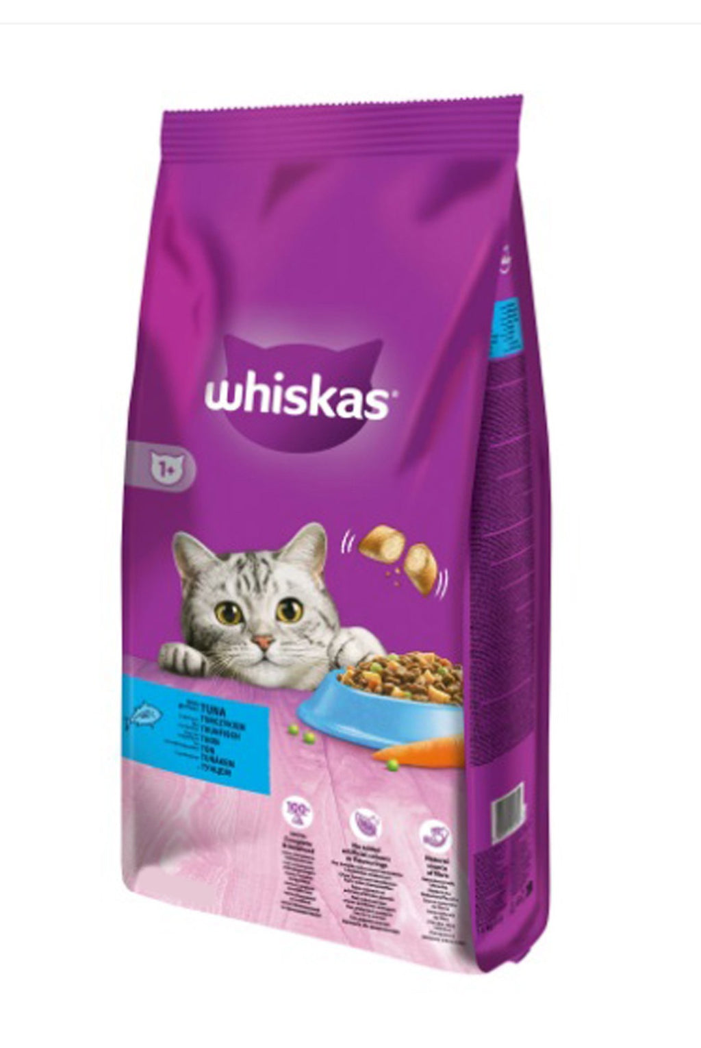 Whiskas Dry Cat Food with Fish Natural 1.4 kg NEW