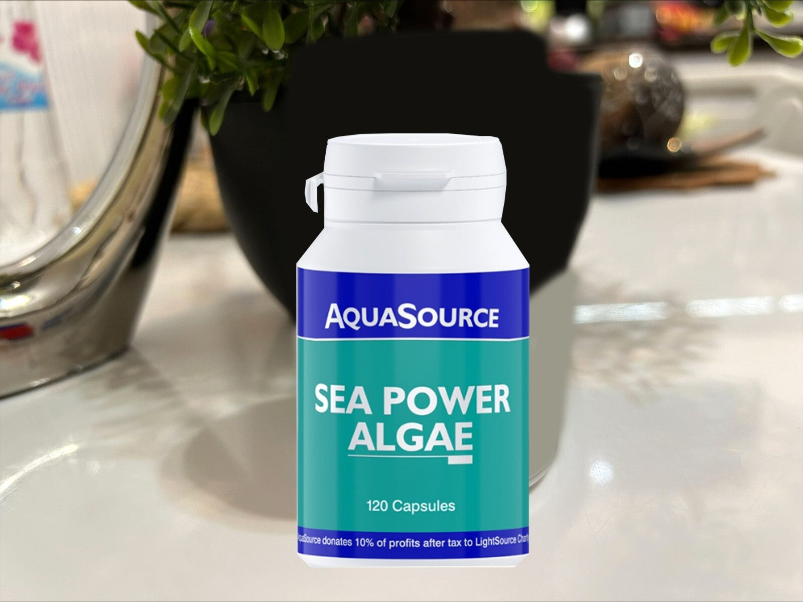 AquaSource Sea Power Algae Vegan Natural 120 caps