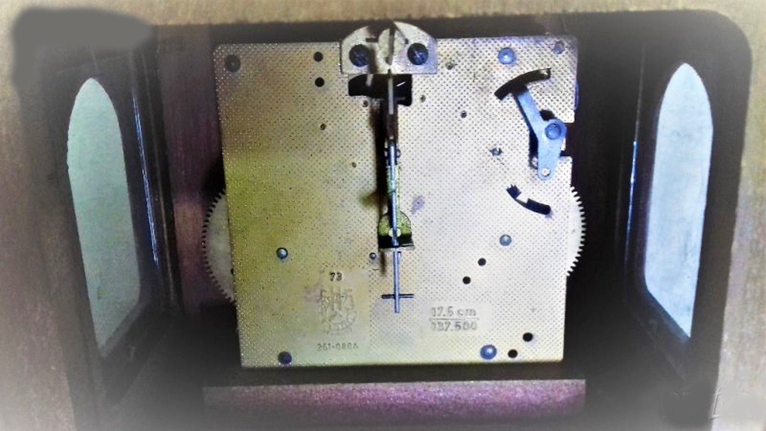 Antique Dutch wall clock old