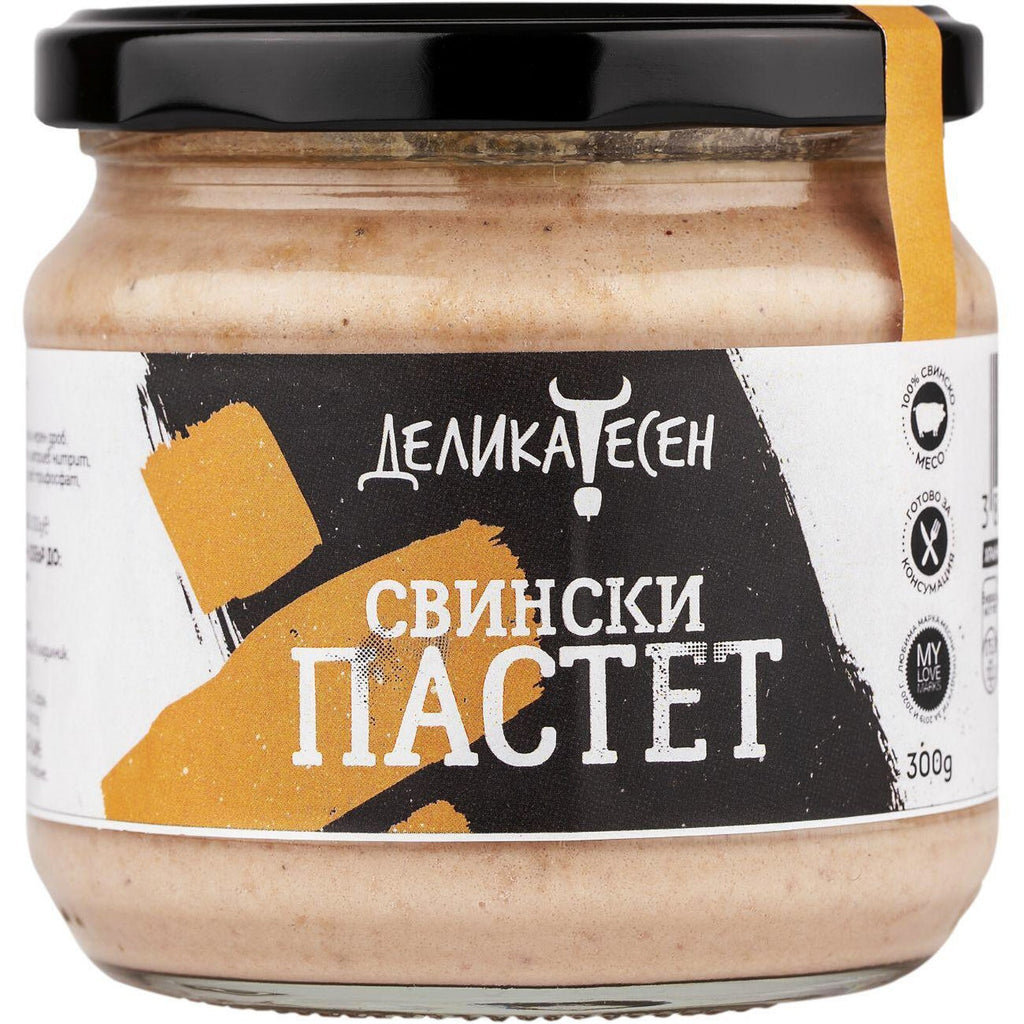 Pork pate Delicatessen 2x300g Bio Organic