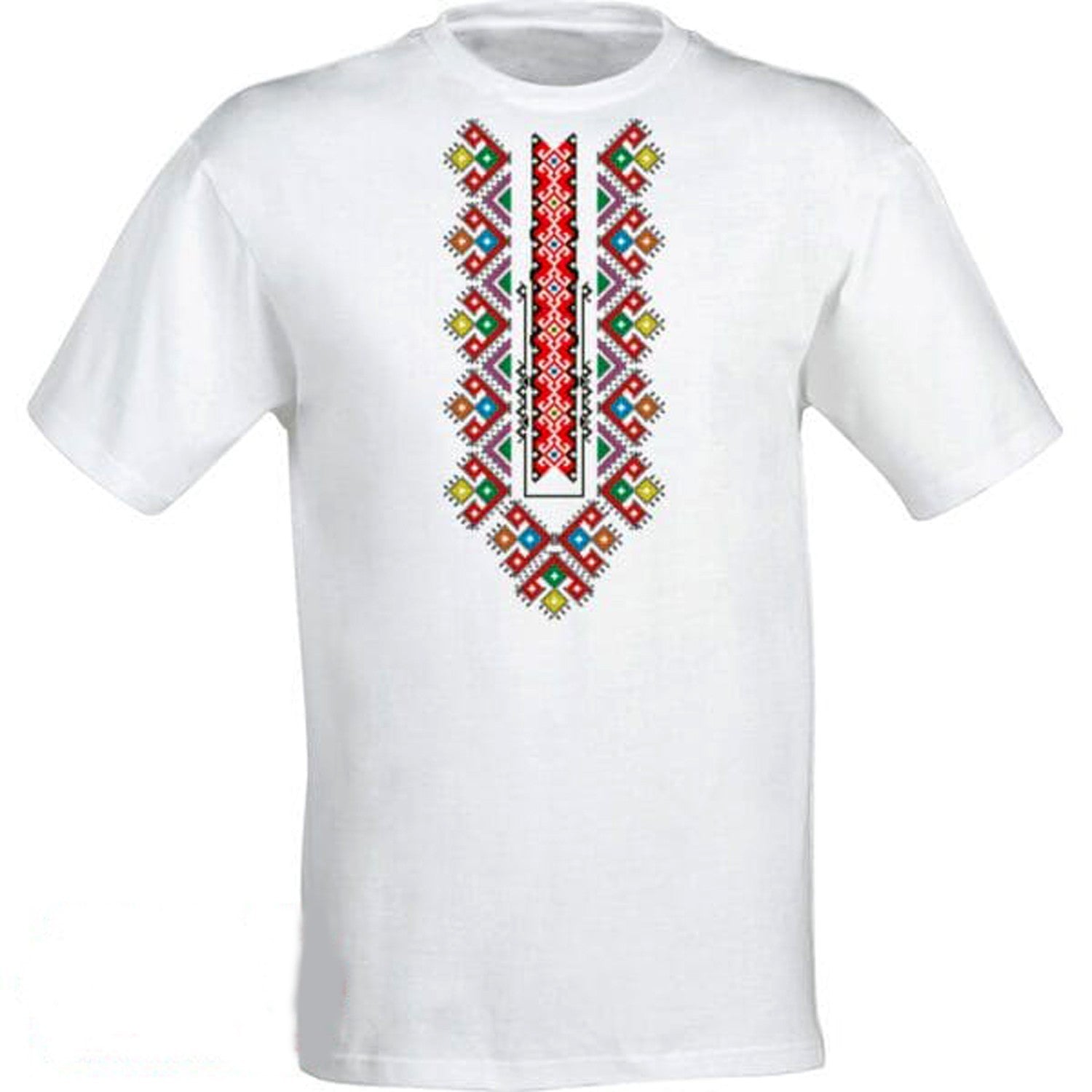 Ethnic T-shirt Women s men s children s T-shirt baby bodysuit with ethnic embroi