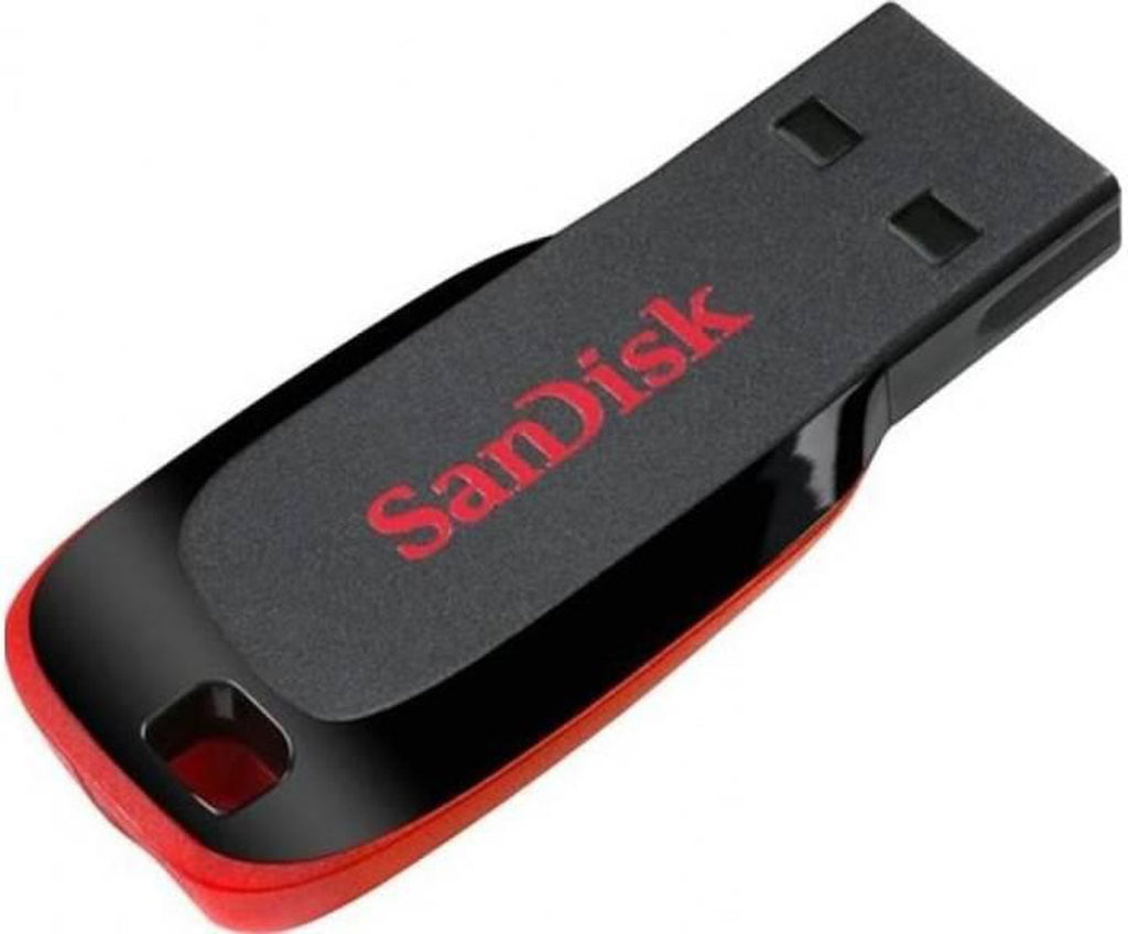 SanDisk 64GB Cruzer Blade USB 2.0  Flash Drive  Black