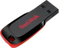 SanDisk 64GB Cruzer Blade USB 2.0  Flash Drive  Black
