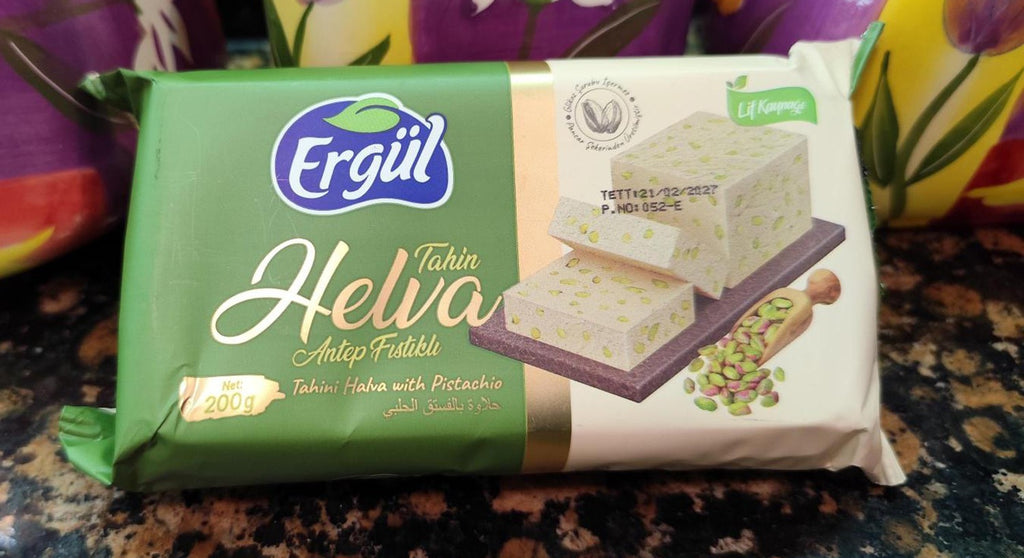Turkish Halva with Pistachios 200 g Natural