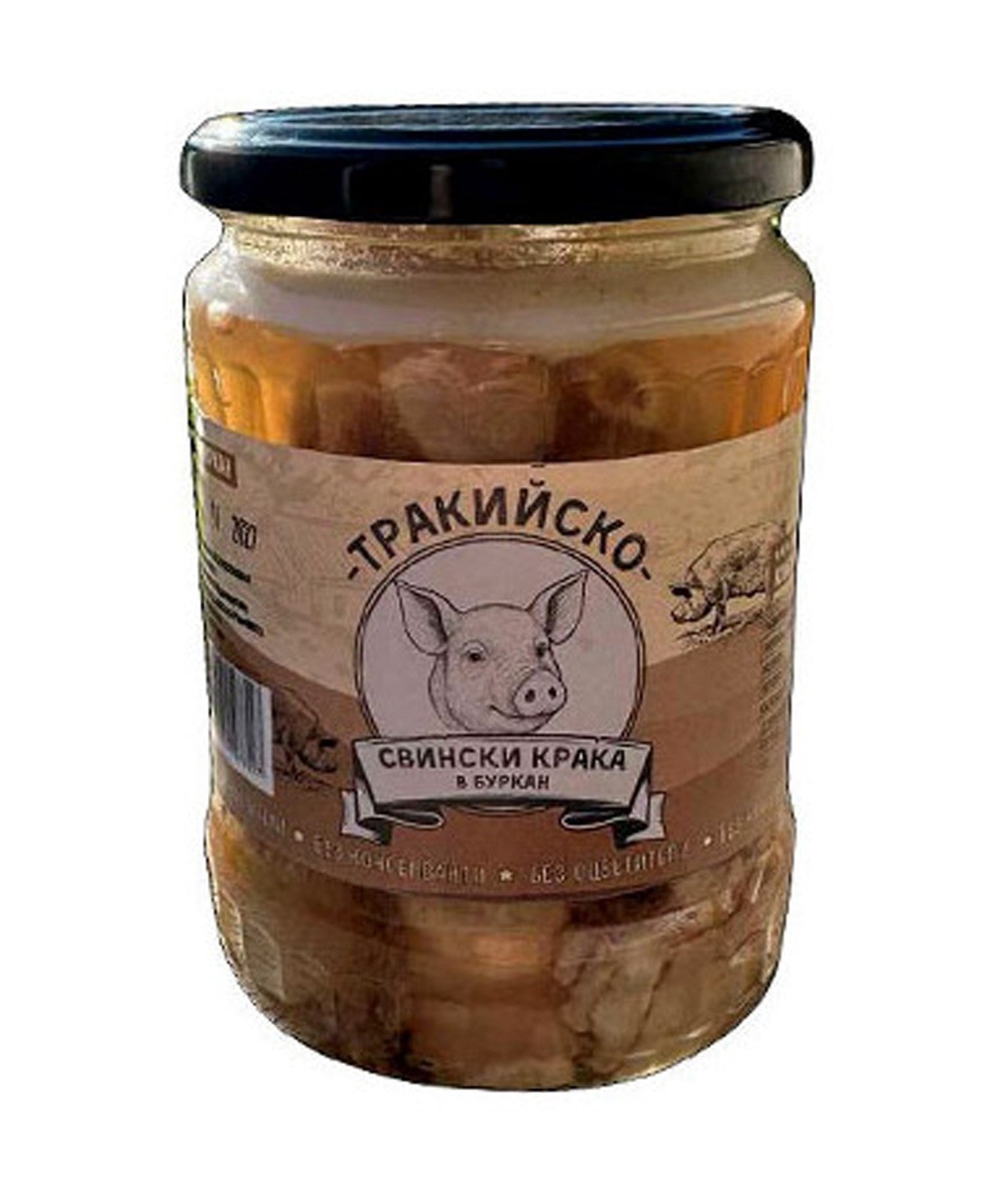PORK LEGS IN A JAR Thracian 2x380g Bio Natural