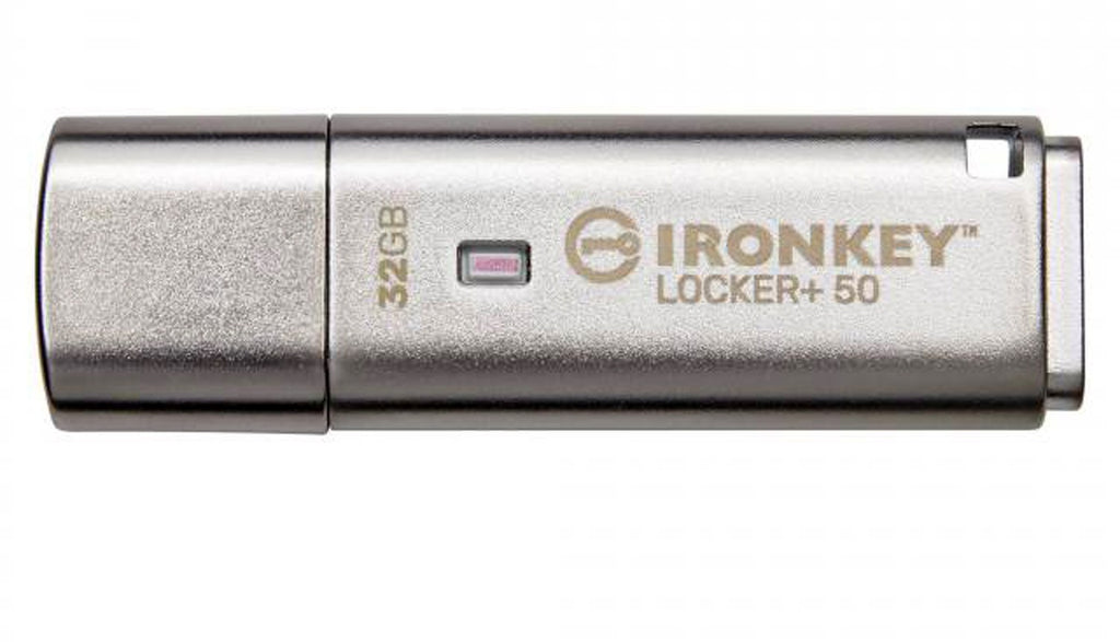 Kingston 32GB USB Flash Drive IronKey Locker 50
