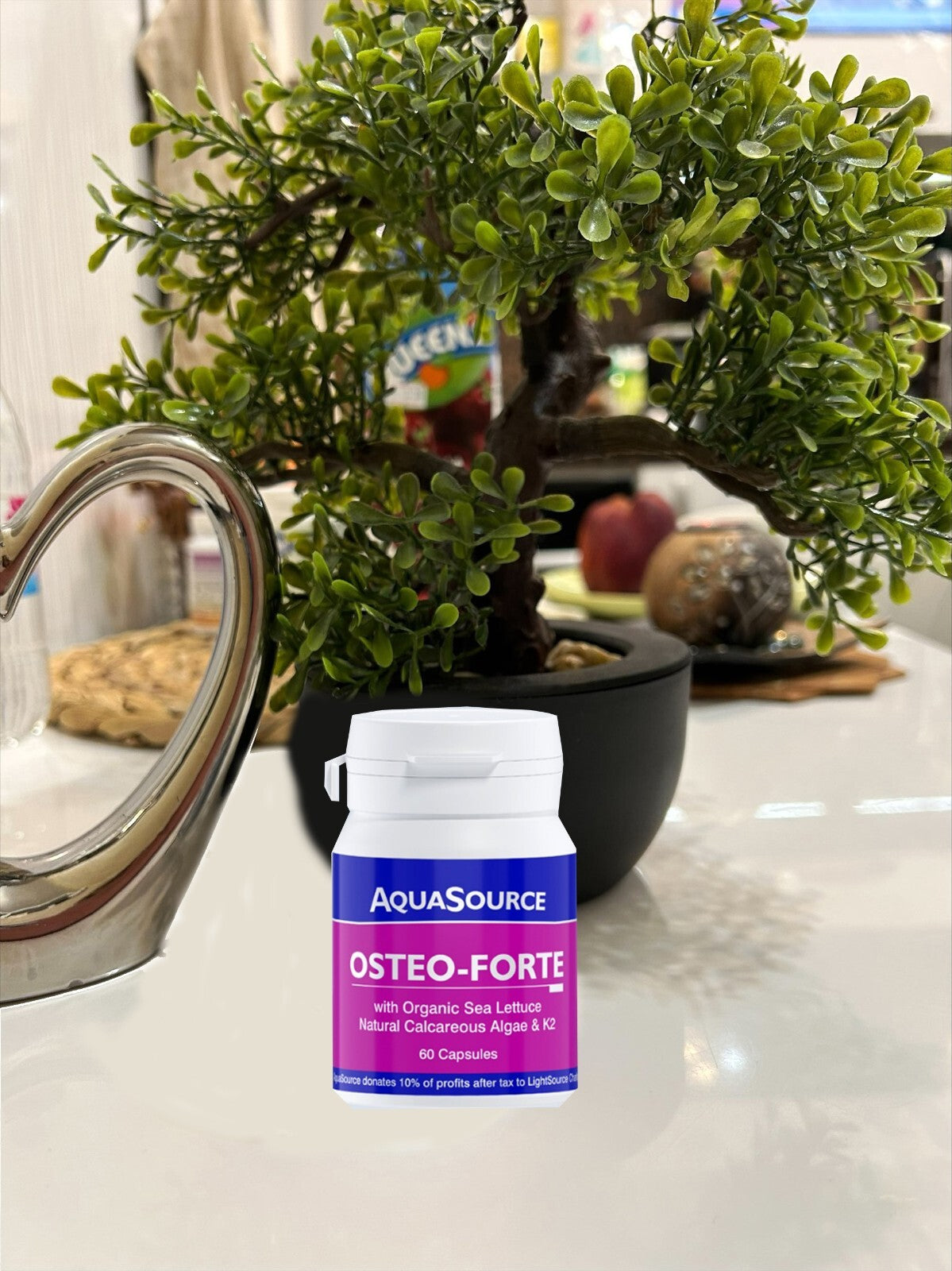 AquaSource Osteo Forte 60 Caps organic vegan