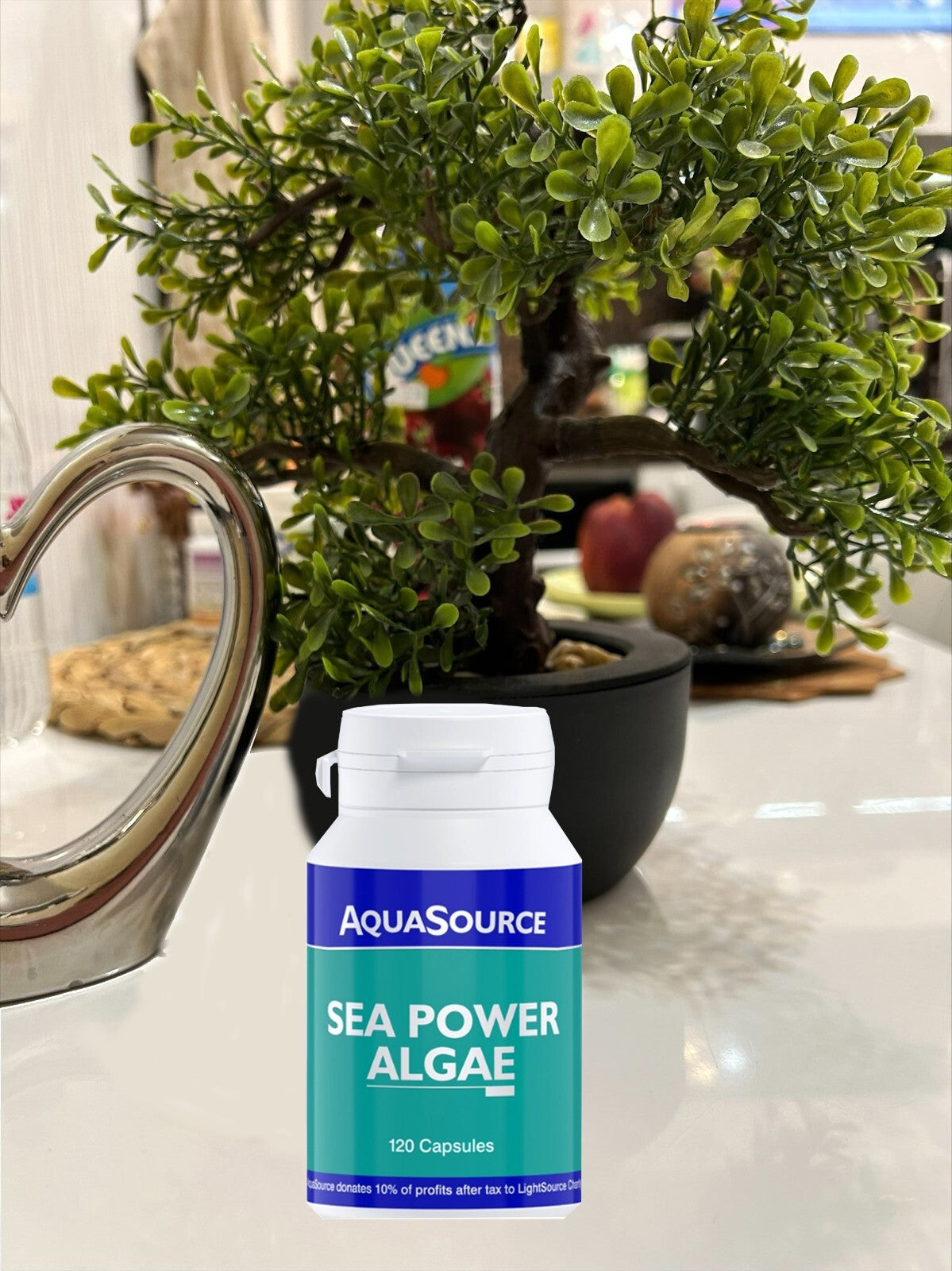 AquaSource Sea Power Algae Vegan Natural 120 caps