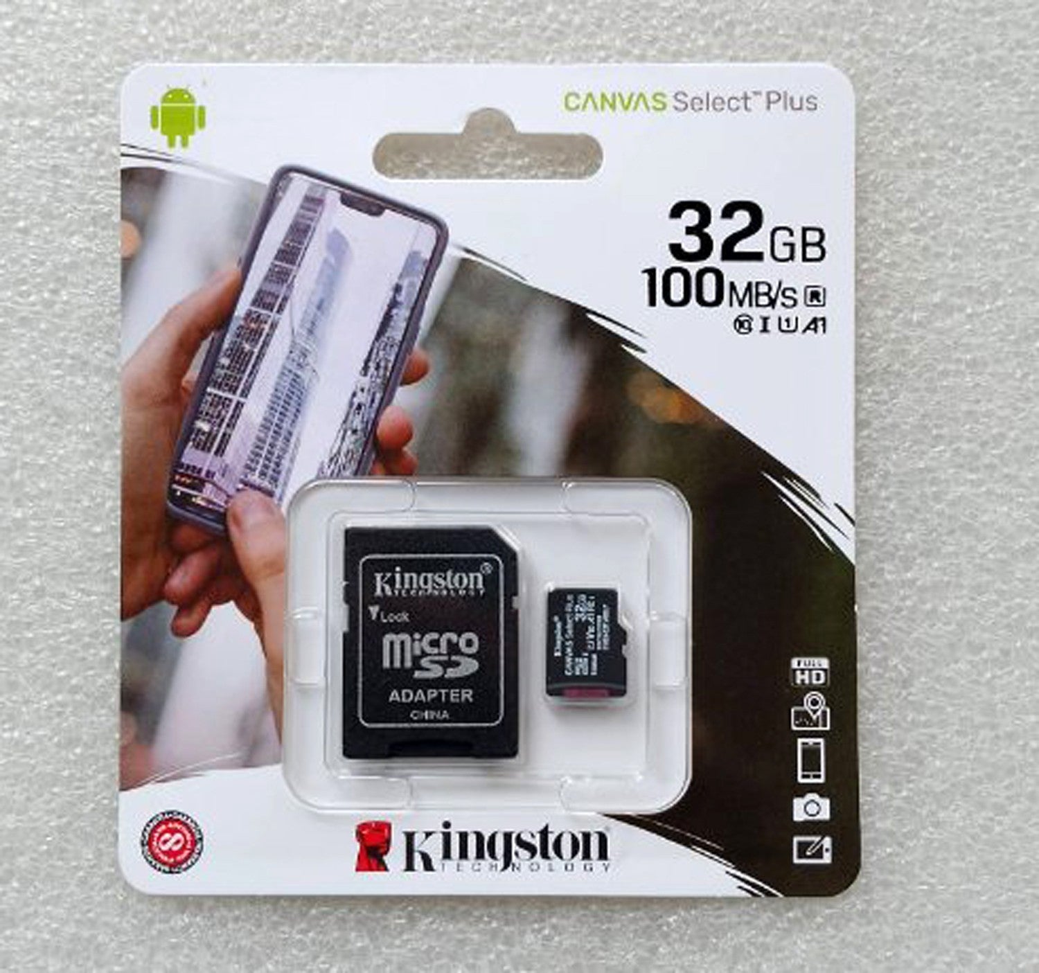 Kingston 32 GB micro SDHC Class 10 Canvas Select Plus Bulk Memory Card
