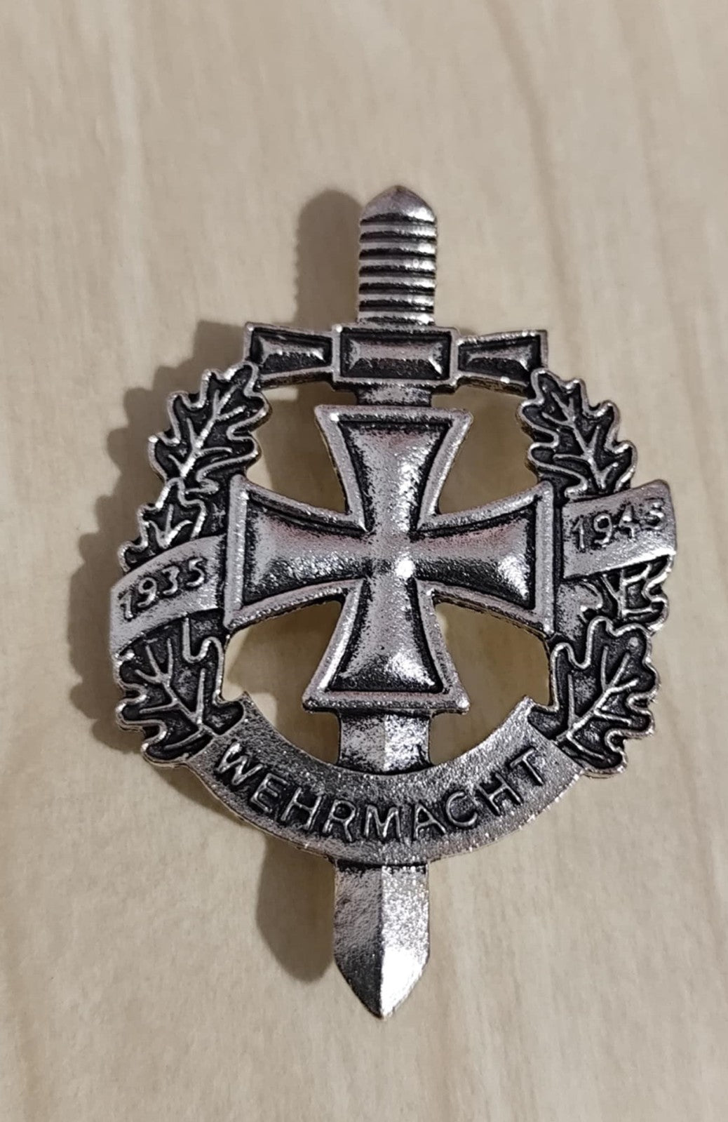 Antique Wehrmacht Military Badge Original