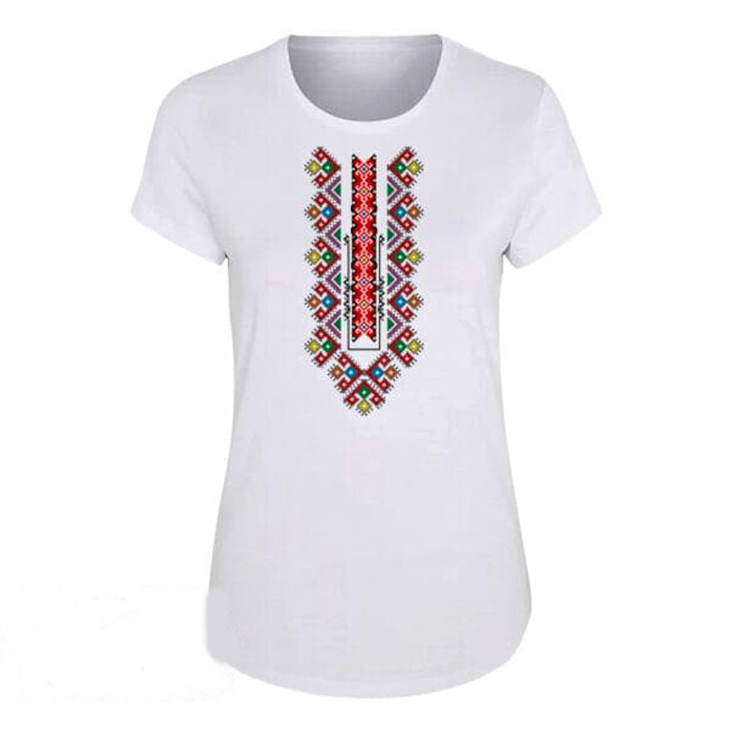 Ethnic T-shirt Women s men s children s T-shirt baby bodysuit with ethnic embroi